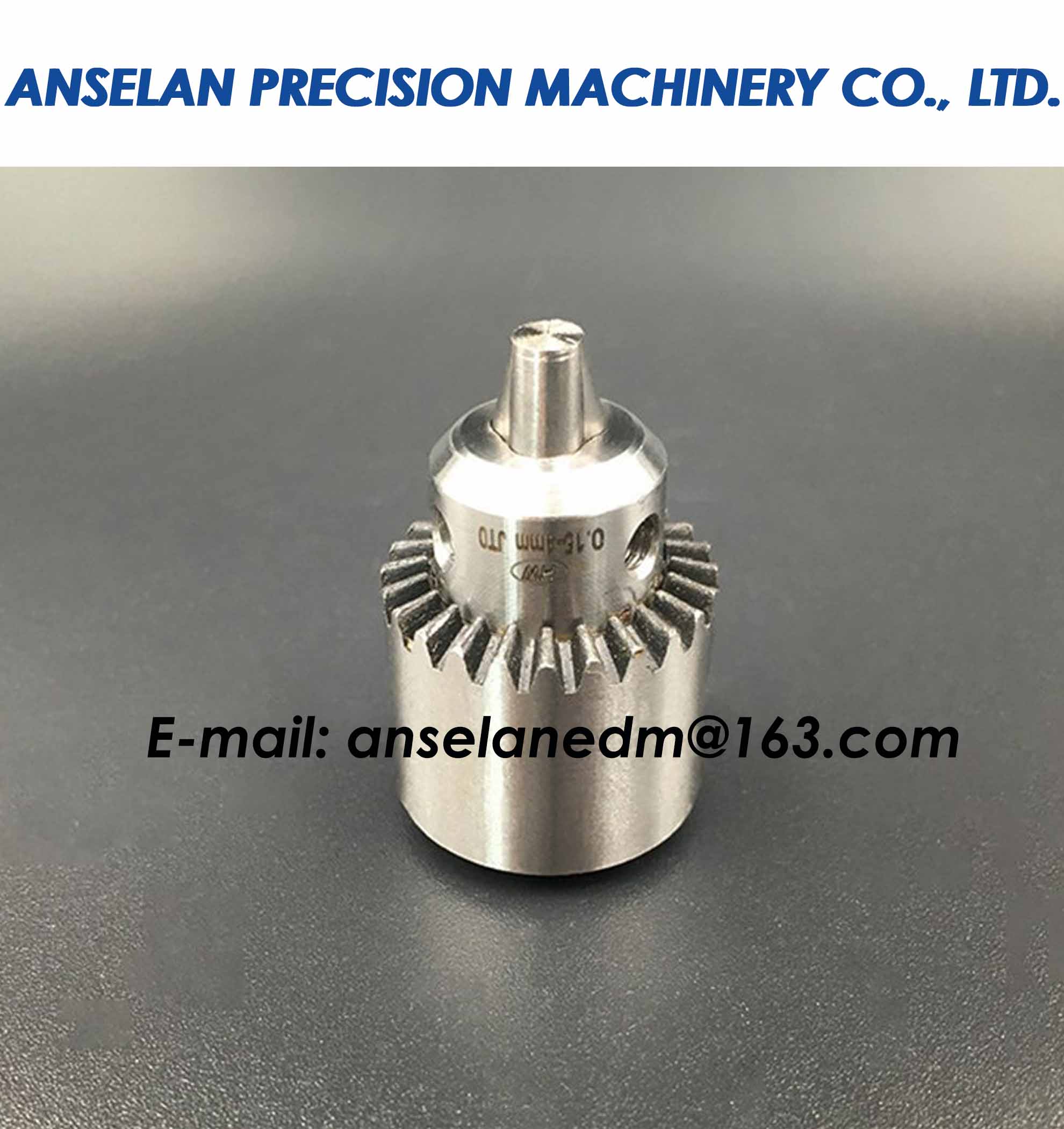 edm Spanner Drill Chuck E050 capacity 0.15-4.0mm with key